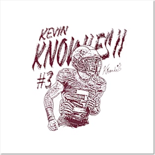 Kevin Knowles II College Screen Mono Posters and Art